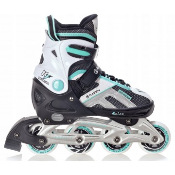 2-in-1 Inline Skates Raven Pulse Black/Mint