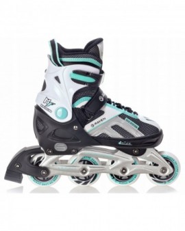 2-in-1 Inline Skates Raven Pulse Black/Mint