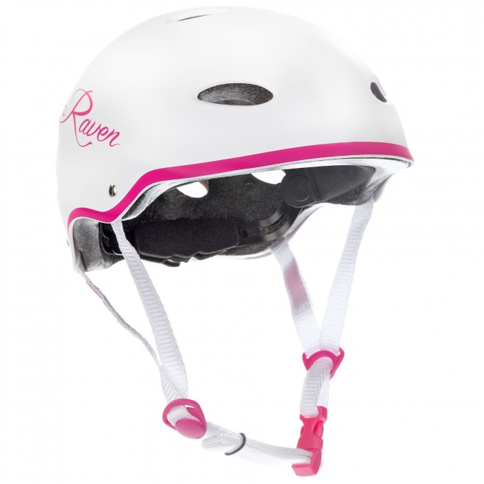 Helmet Raven F511 White/Pink-available in different sizes and colors!