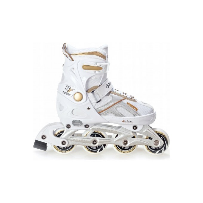 Inline Skates Raven Pulse White/Gold 40-43 (L)