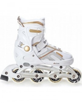 Inline Skates Raven Pulse White/Gold 40-43 (L)