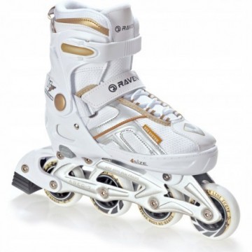 Inline Skates Raven Pulse White/Gold 40-43 (L)