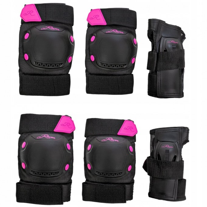 Protection Set Raven Dexard Black/Pink -available in different sizes and colors!