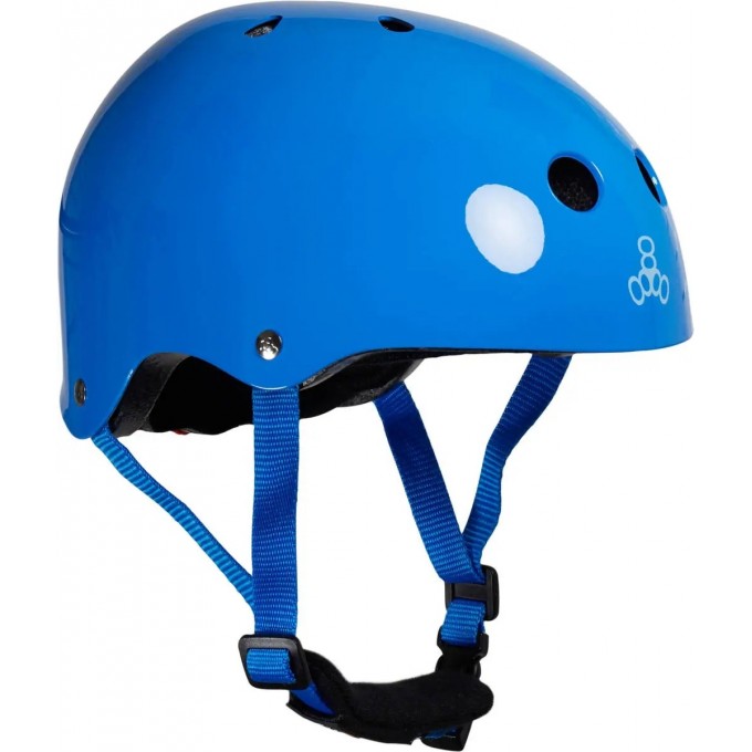 Triple Eight Lil 8 Kids Skate Helmet (46-52|Blue)