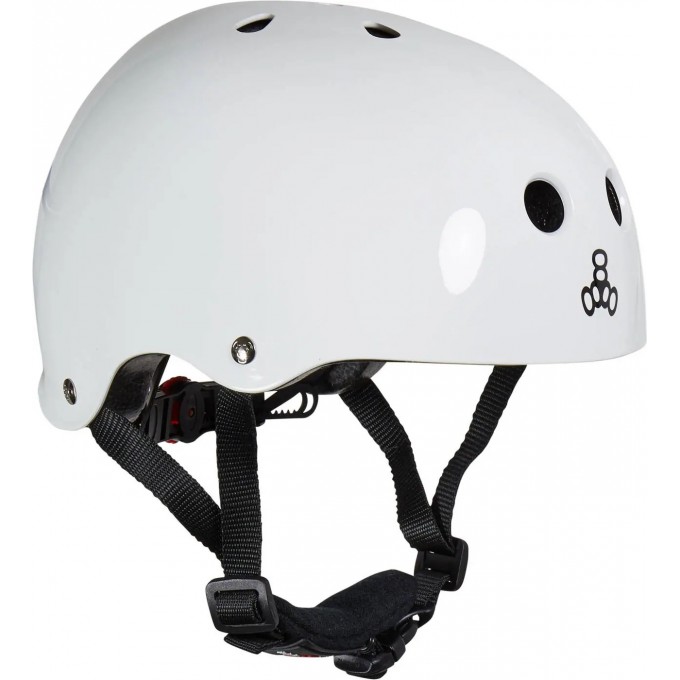 Kids Skate Helmet Triple Eight Lil 8 (46-52|White)