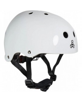 Kids Skate Helmet Triple Eight Lil 8 (46-52|White)