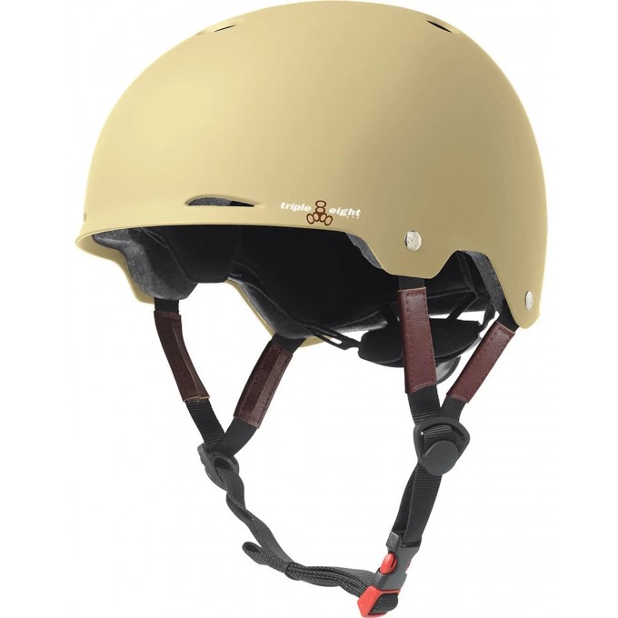 Triple Eight Gotham Skate Helmet (XS-S|Cream)