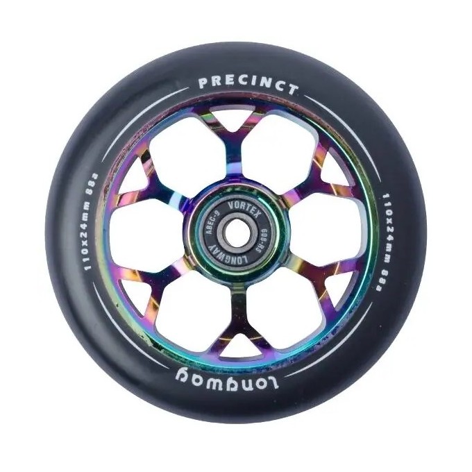 Longway Precinct 110mm Pro Scooter Wheel (110mm|New Neochrome)