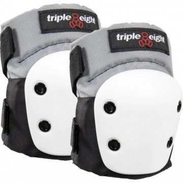 Triple Eight Street Skate Knee Pads (XS|Black/White)