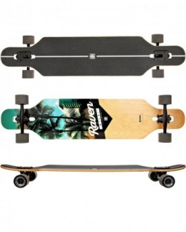 Longboard Raven Miami (pikk), ABEC9, 70mm