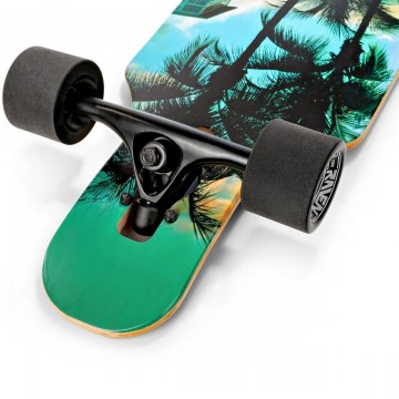 Longboard Raven Miami (pikk), ABEC9, 70mm