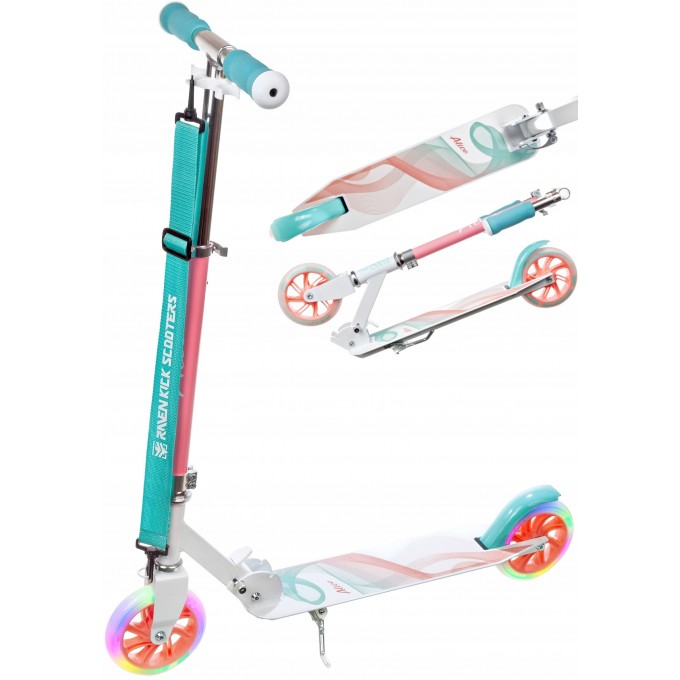 LED Wheels Foldable scooter Alice 145mm II