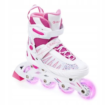 Inline skates Raven Grace all LED wheels - With adjustable size in stock!