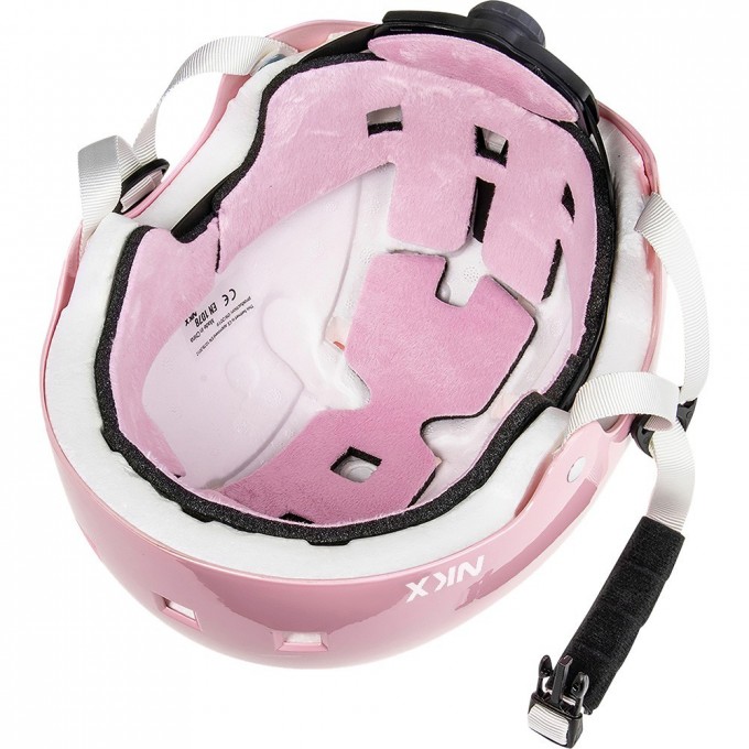 Helmet NKX Brain Saver Pink glitter-Best price!