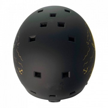 Helmet NKX Brain Saver Black/Gold Pirate-Best price!