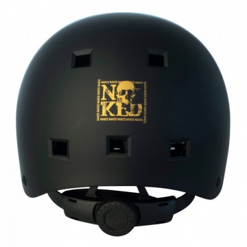 Шлем NKX Brain Saver Black/Gold Skull-Супер цены!