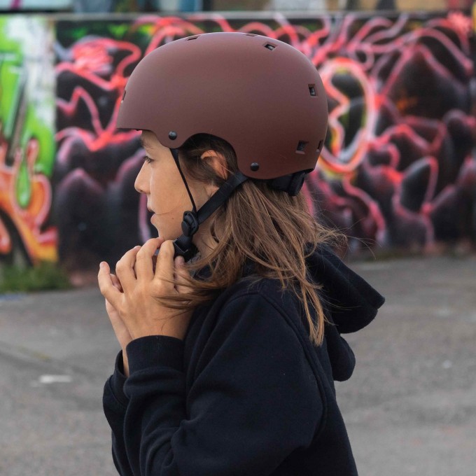 Helmet NKX Brain Saver Burgundy-Best price!