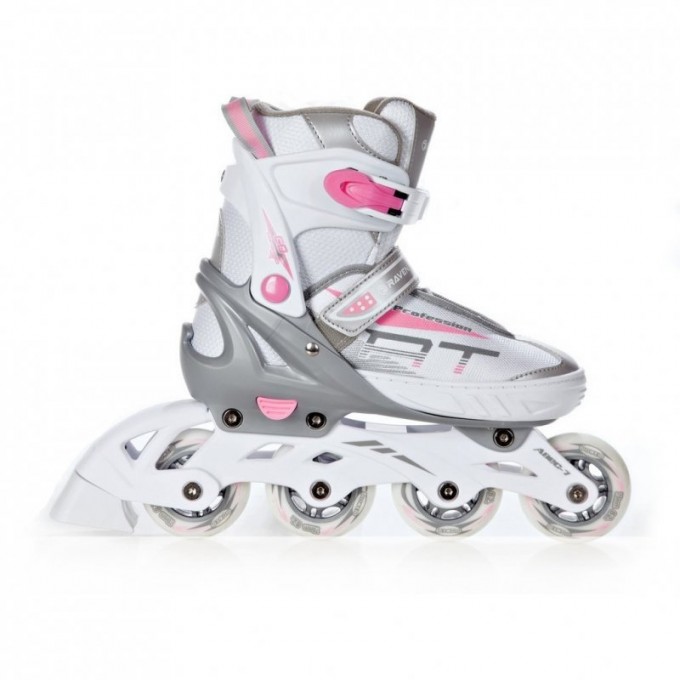 Raven Profession Inline Skates 3-in-1 White/Pink In stock! Now -30%