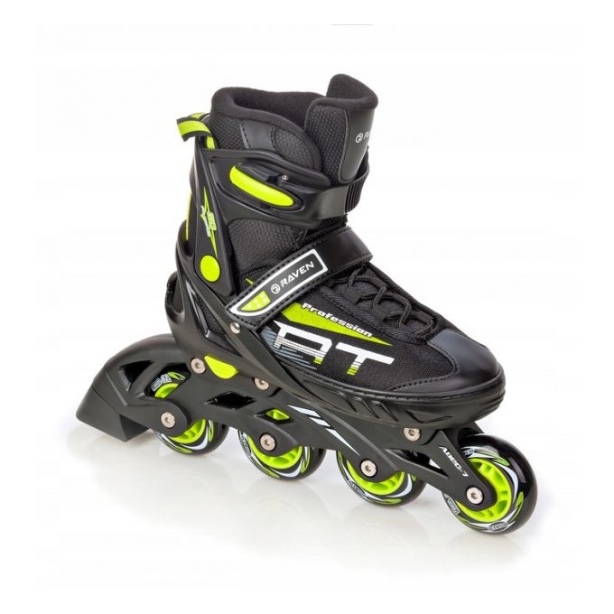 3-in1 inline skates Raven Profession Black/Lime