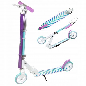 Kids scooter Raven Pastelle 145mm with handbrake and front suspension