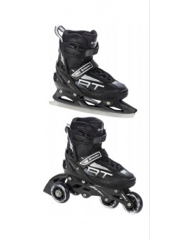 3-in1 Skates/Inline Skates Raven Profession Black+Blades