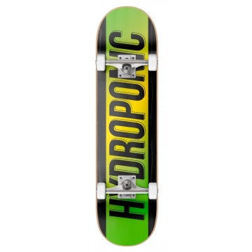 Hydroponic Tik Degraded Complete Skateboard (7.785"|Yellow)