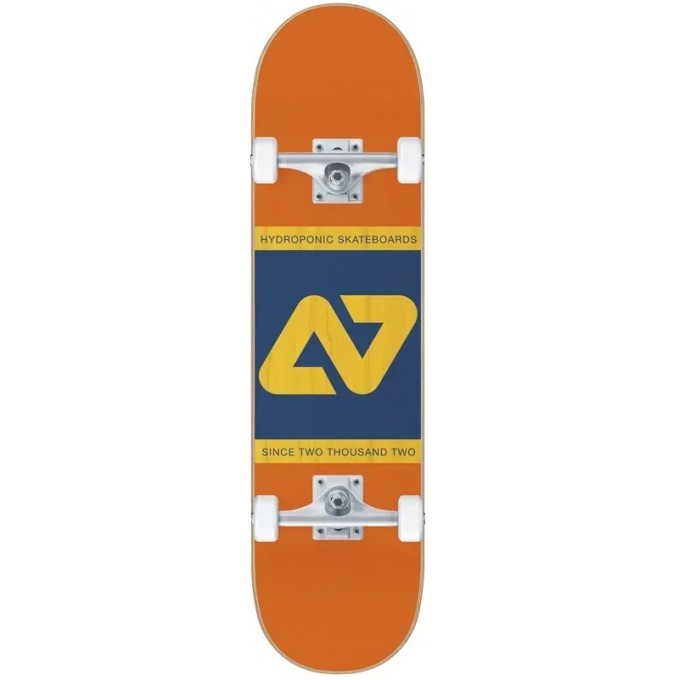 Hydroponic Block Complete Skateboard (8"|Orange)