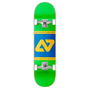 Hydroponic Block Complete Skateboard (8"|Green Fluor / Blue Royal)