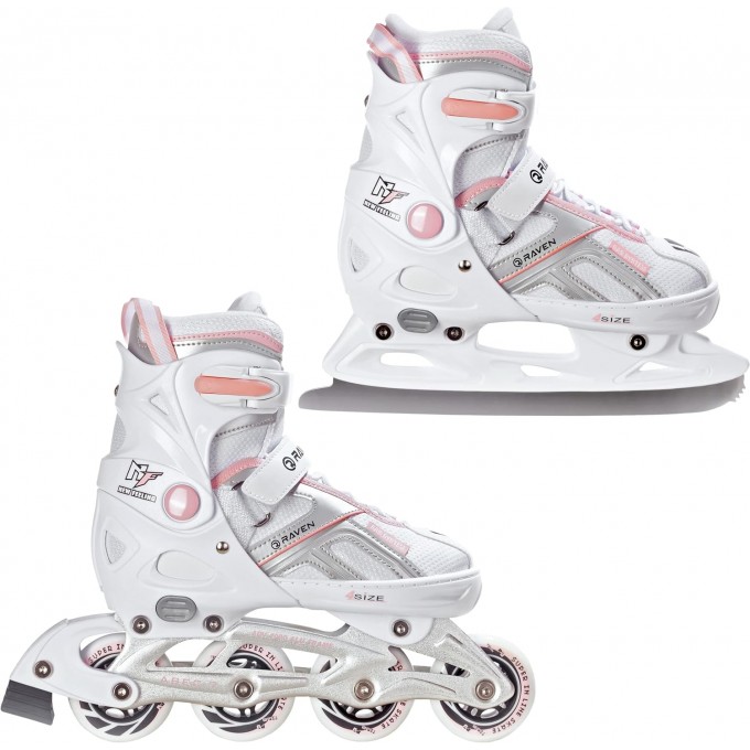 Inline Skates Raven Pulse White/Pink- different colors In Stock!