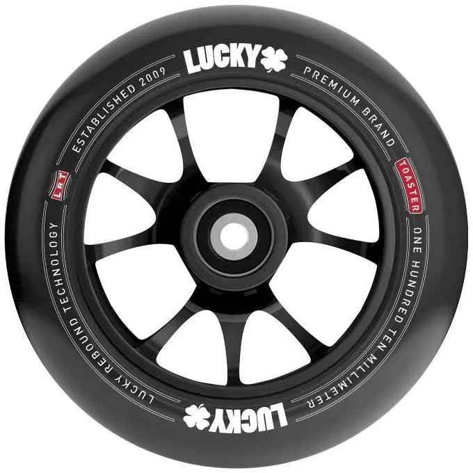 Lucky Toaster 110mm Pro Scooter Wheel (110mm|Black/Black)