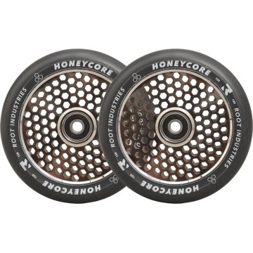 Root Honeycore Black 120mm 2-pack Pro Scooter Wheels (120mm|Mirror)