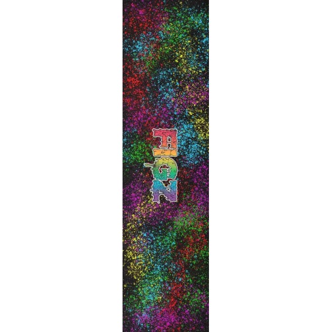 Figz XL Pro Scooter Griptape (Rainbow Drip)