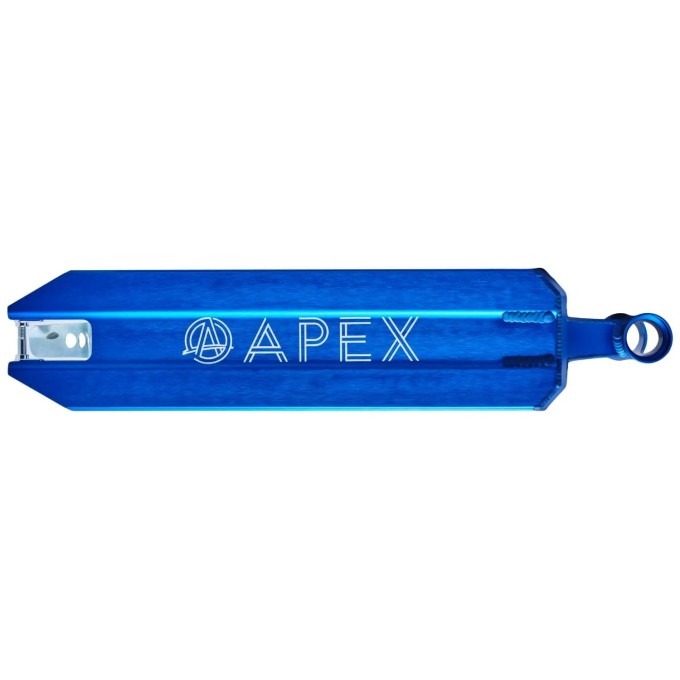 Apex 5" Peg Cut Pro Scooter Deck (49cm|Blue)