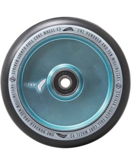 Striker Lighty Full Core V3 Black Pro Scooter Wheel (110mm|Teal)