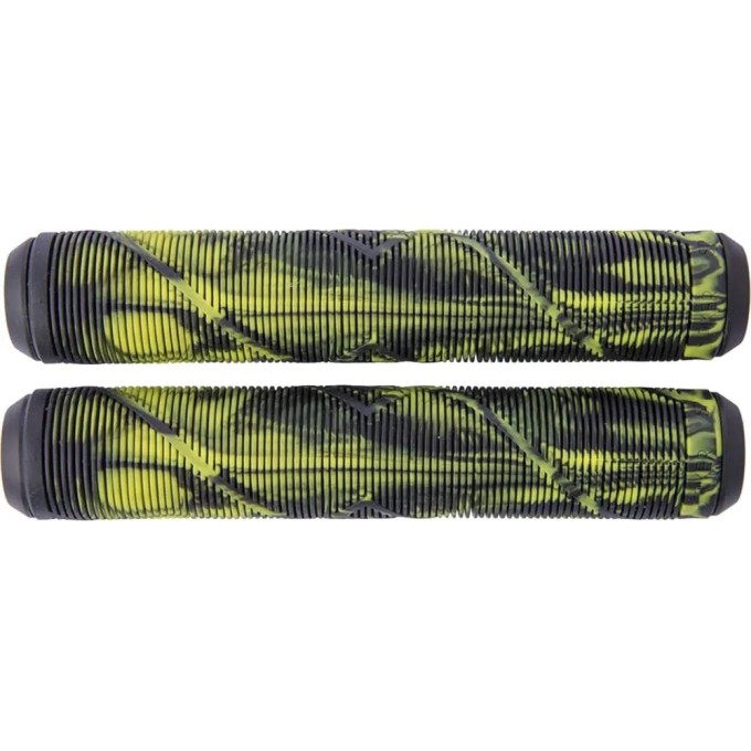 Striker Pro scooter Grips (Black/Yellow)