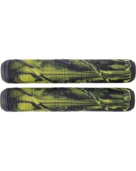 Striker Pro scooter Grips (Black/Yellow)