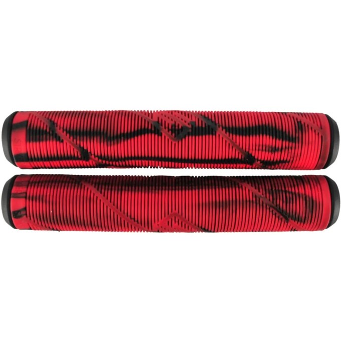 Striker Pro scooter Grips (Black/Red)