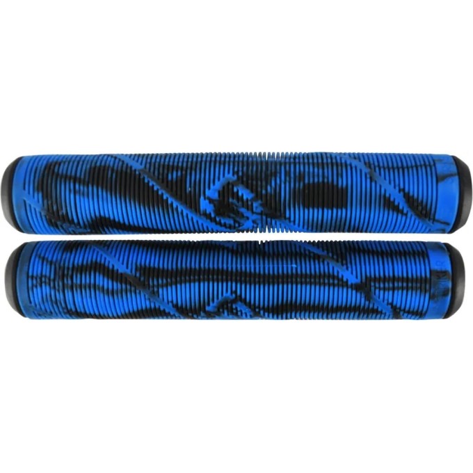 Striker Pro scooter Grips (Black/Blue)