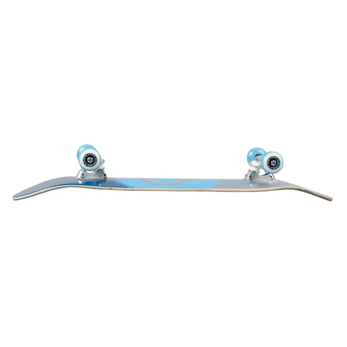 Blueprint Spray Heart V2 Complete Skateboard (7.5"|Blue/Silver/Teal)