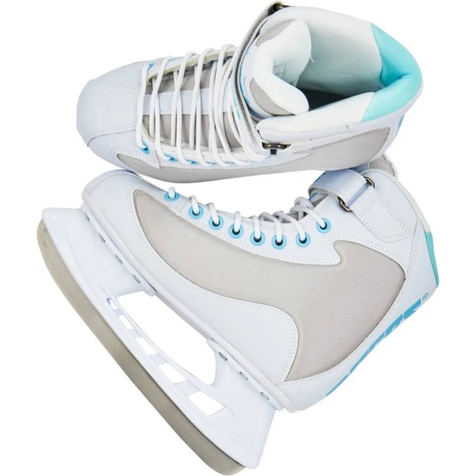 Roces RSK 2 Womens Ice Skates (White-azure|41)