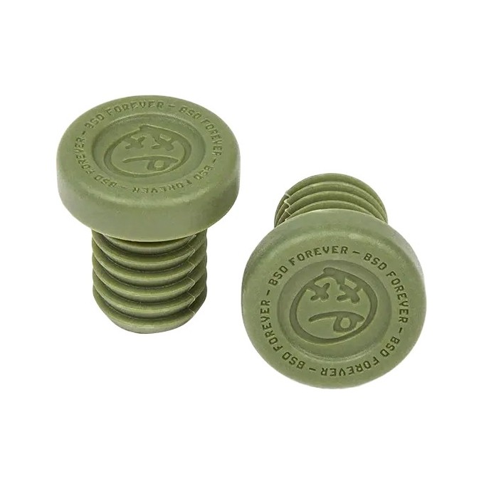 BSD Forever Bar Ends (Surplus Green)