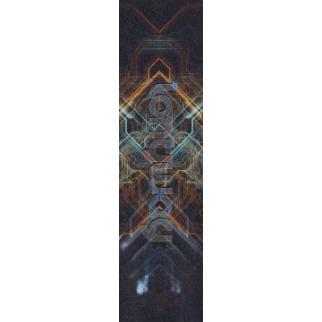 Longway Printed Pro Scooter Griptape (Circuit Board Orange)