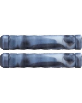 Trynyty Swirl Pro Scooter Grips (Black/Transparent)