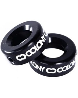 Colony Konka Bar Ends (Black)