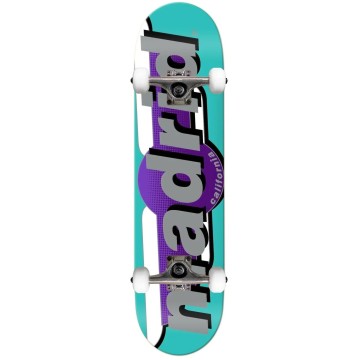 Madrid Wings Complete Skateboard (7.25"|Teal)