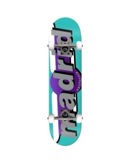 Madrid Wings Complete Skateboard (7.25"|Teal)