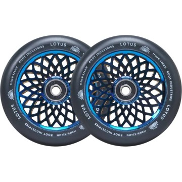 Root Lotus Pro Scooter Wheels 2-Pack (110mm|Blu-ray/Black)