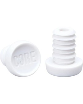 CORE Bar Ends (White|Steel)