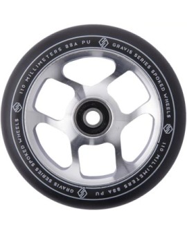 Striker Gravis Spoked Pro Scooter Wheel (110mm|Raw)