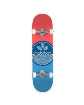 Habitat Leaf Dot Complete Skateboard (7.75"|Blue)